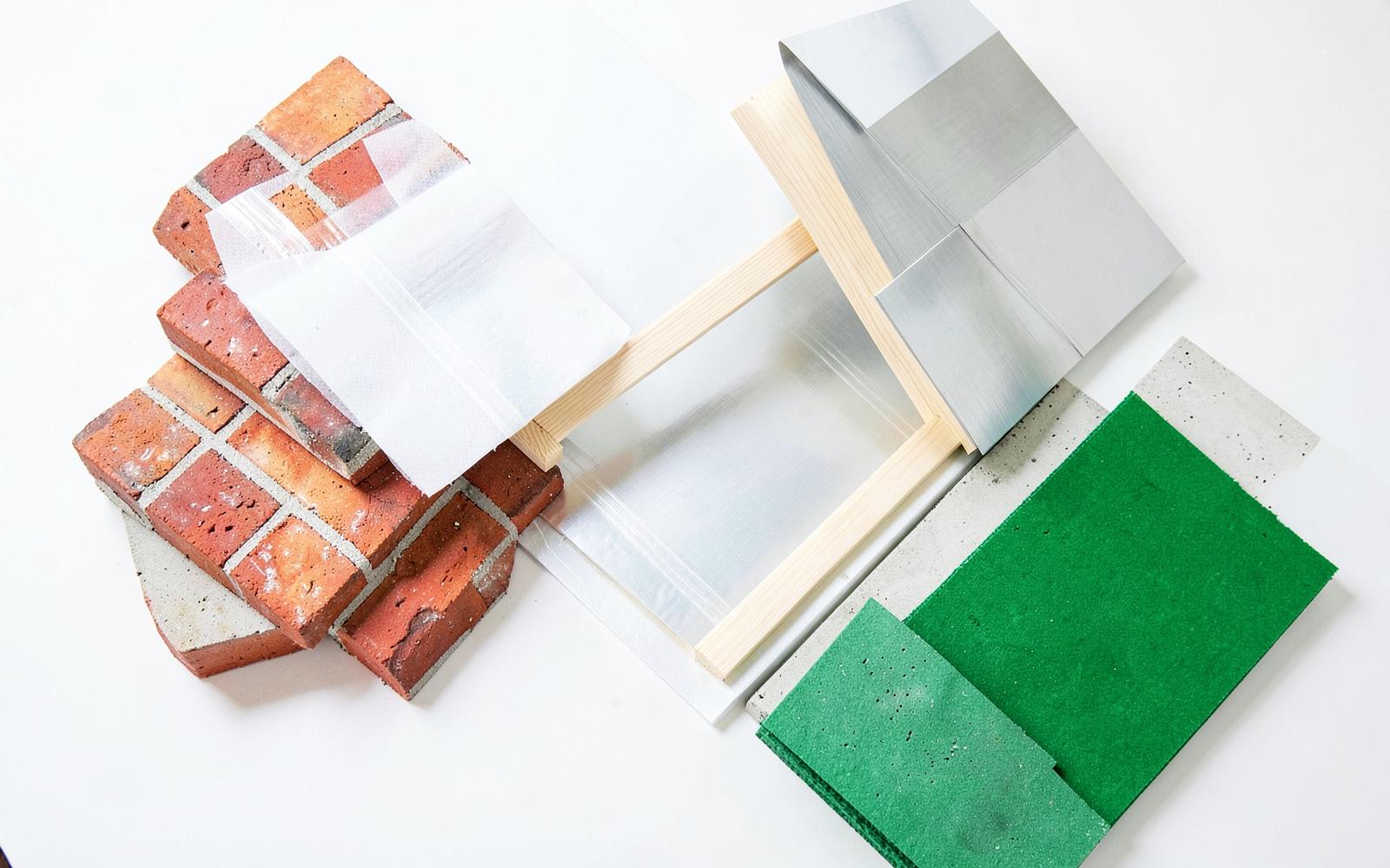 Roofing, metal, wood, masonry, and waterproofing materials