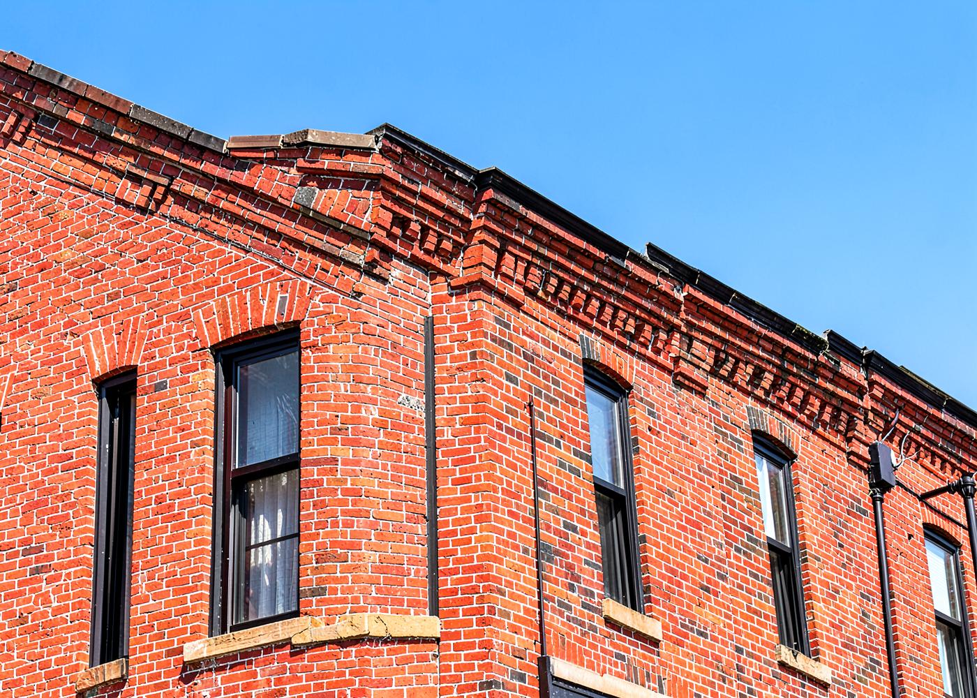 Brick repointing & façade repair — Throggs Neck