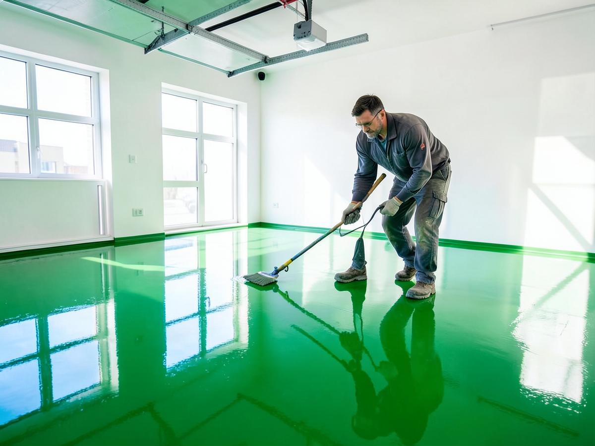 Epoxy Coating construction work